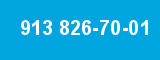 913 826-70-01